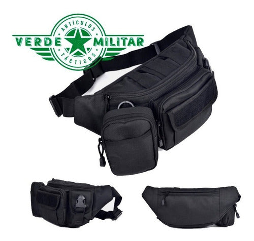 Mochila Cangurera Táctica Militar Mariconera Molle Cartera D Viaje Turista Excursión Campi