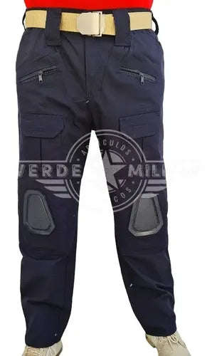 Pantalón Táctico Con Rodillera Comando Gotcha Airsoft Police