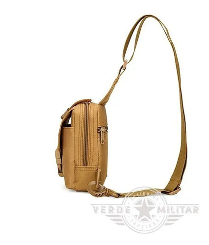 Funda Cartera Táctica Bolsa Cruzada De Seguridad Para Viaje Porta Celular Objetos Personal