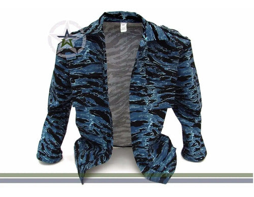 Camisa Camisola Camuflaje Uniforme Militar Gotcha Caza Pesca