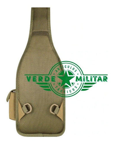 Mochila Pechera Mariconera Maletín Lonchera Bolsa Táctica Cruzada Molle Multiformas De Viaje Trabajo Porta Arma Cartera