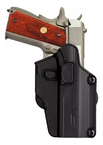 Funda Holster Universal Porta Arma Táctica Negra