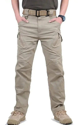 Pantalon De Bolsas De Cargo Tela Ripstop Antirrasgadura