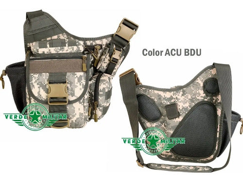 Mochila Táctica Militar Pechera Cruzada De Hombro Bolsa De Viaje Deportiva Trabajo Camping