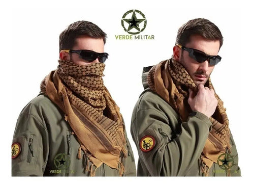 Bufanda Militar Shemagh Palestina Turbante Arabe Original Sixka 707 Gotcha Airsoft Policía