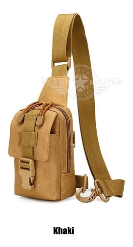 Funda Cartera Táctica Bolsa Cruzada De Seguridad Para Viaje Porta Celular Objetos Personal