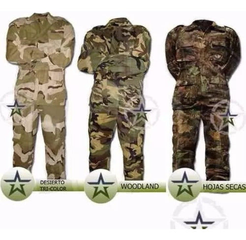 Pantalones Militares Camuflajeados Gotcha Airsoft Uso Rudo