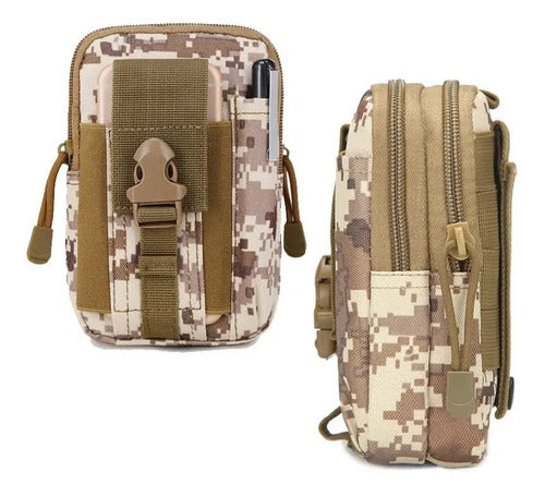 Funda Táctica Militar Bolsa Cartera Botiquín Accesorio Molle Cinturón Mochila Chaleco Port