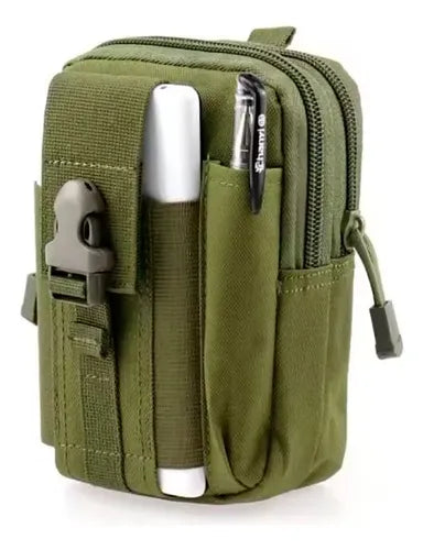 Funda Táctica Porta Celular Cartera Bolsa Accesorio Molle