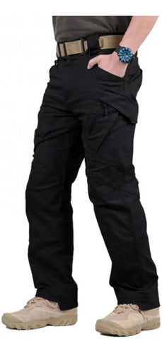Pantalon De Bolsas De Cargo Tela Ripstop Antirrasgadura