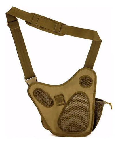 Mochila Tactica Militar Pechera Mariconera Pushpack Bolsa De Viaje Cangurera Cruzada Molle