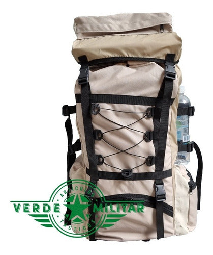 Mochila Táctica Grande De Viaje Camping Excursiones Alpinismo Senderismo Pesca Caza Bolsa Deportiva Cómoda Y Ligera