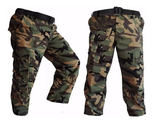 Uniforme Táctico Militar Camuflaje Hojas Secas Advantage Selva Tigre Urbano Cazador Gotcha
