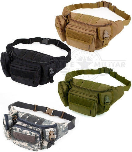 Mochila Cangurera Táctica Militar Mariconera Molle Cartera D Viaje Turista Excursión Campi