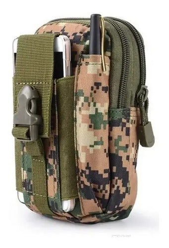 Funda Táctica Porta Celular Cartera Bolsa Accesorio Molle