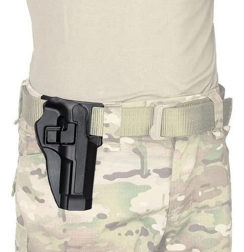 Funda Holster Serpa Para Pistola Arma Glock Beretta C/paleta