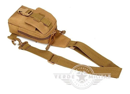 Funda Cartera Táctica Bolsa Cruzada De Seguridad Para Viaje Porta Celular Objetos Personal