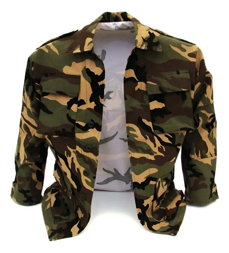 Pantalón O Camisola Militar Camuflajeado Gotcha Airsoft Camu