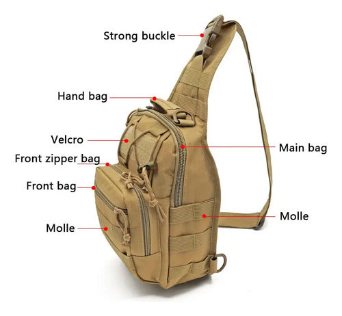 Resistente Mochila De Viaje Excursión Campamento Supervivenc