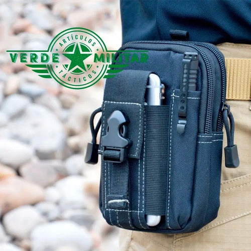 Funda Militar Táctica Para Celular Supervivencia Molle