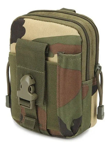 Funda Táctica Militar Bolsa Cartera Botiquín Accesorio Molle Cinturón Mochila Chaleco Port