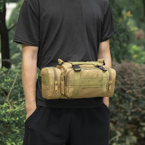 Mochila Maletin Militar Tactica Pounch Pechera Cangurera