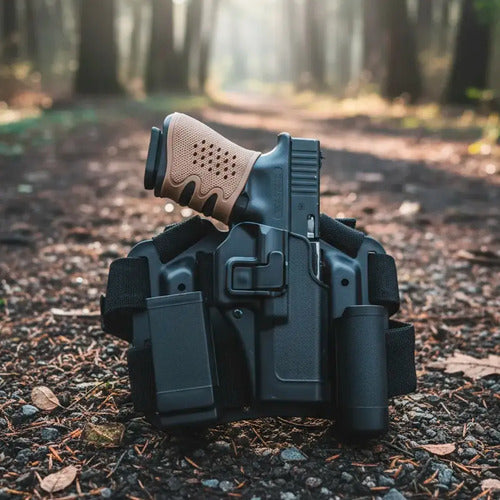 Funda Piernera Serpa Para Glock O Beretta O Px4storm Holster