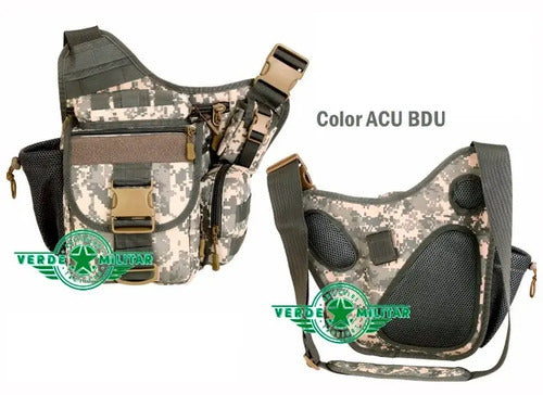 Mochila Tactica Militar Pechera Mariconera Pushpack Bolsa De Viaje Cangurera Cruzada Molle
