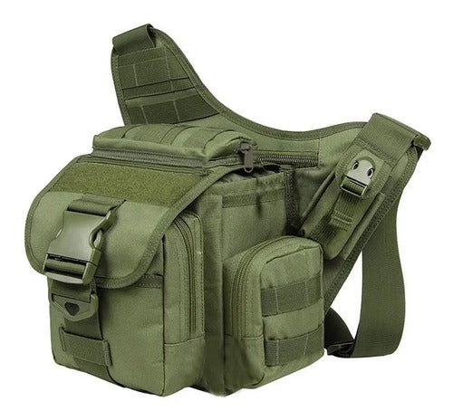 Mochila Tactica Militar Pechera Mariconera Pushpack Bolsa De Viaje Cangurera Cruzada Molle
