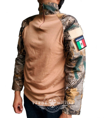Playera Camisa Táctica Rápida Militar D Combate Cacería Camu